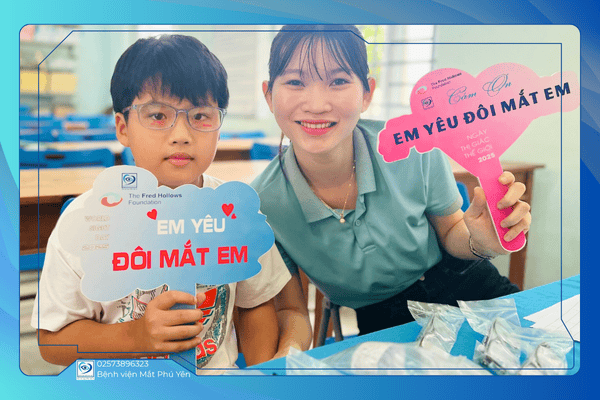 NGÀY THỊ GIÁC THẾ GIỚI NĂM 2025 – HÃY YÊU ĐÔI MẮT CỦA BẠN